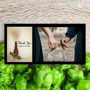 Blé séché et houblon brasserie Mariage Merci