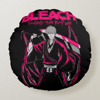 Bleach kids round pillow