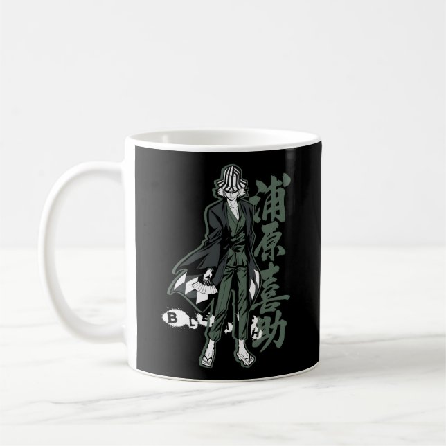 Bleach Kisuke With Vertical Kanji Coffee Mug (Left)