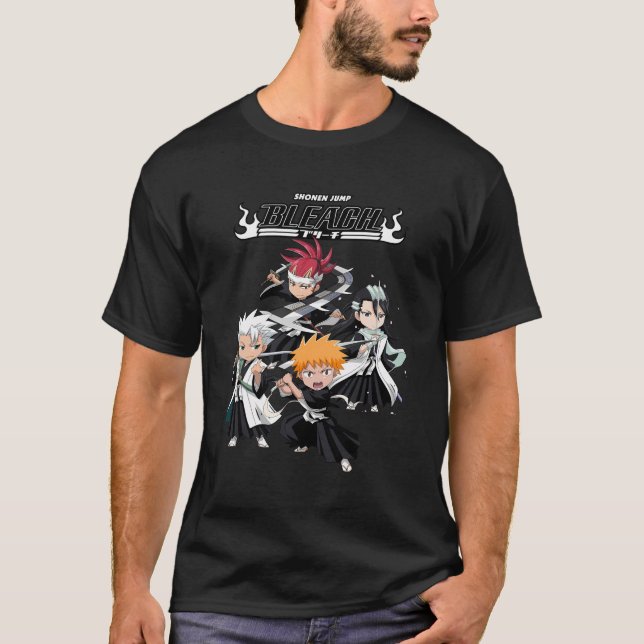 Bleach Super Deformed Group T-Shirt (Front)