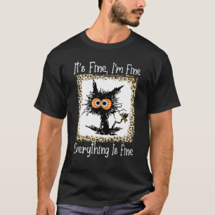 Bleached Basketball Mom Messy Cat Softball Mom Mot T-Shirt