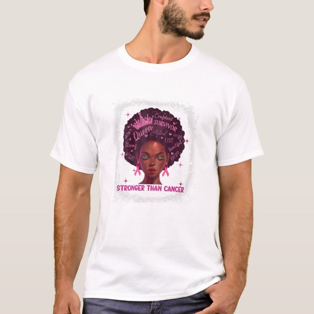 Bleached Black Queen T-Shirt (Front)