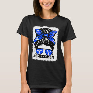 Bleached Cheer Mother Mama Parent Cheerleading Mom T-Shirt