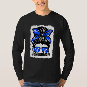Bleached Cheer Mother Mama Parent Cheerleading Mom T-Shirt