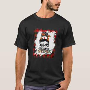 Bleached Christmas NEURO Nurse Buffalo Santa RN Xm T-Shirt