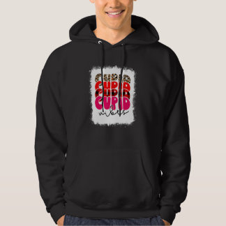 Bleached Cupid Vibes Happy Valentines Day 2023 Wom Hoodie