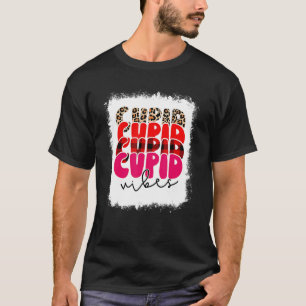 Bleached Cupid Vibes Happy Valentines Day 2023 Wom T-Shirt