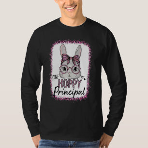 Bleached Leopard Pink Sunglasses Bunny One Hoppy P T-Shirt