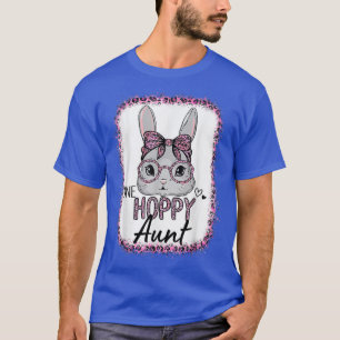 Bleached Leopard Pink Sunglasses Easter Bunny One  T-Shirt