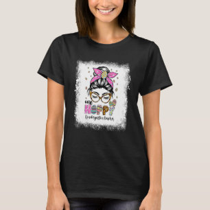 Bleached One Hoppy Kindergarten teacher Bunny East T-Shirt