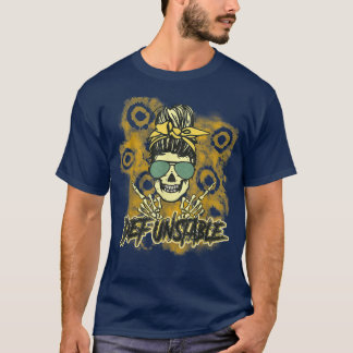 Bleached Skeleton Mom  T-Shirt