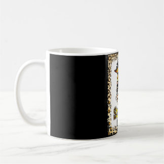 Bleached Softball Mama Messy Bun Game Day Mothers Coffee Mug