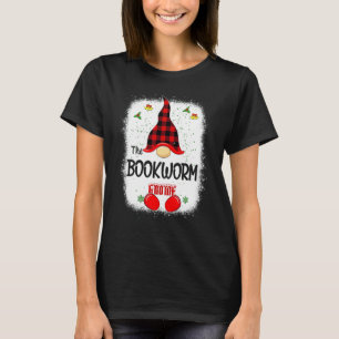 Bleached The Bookworm Gnome Matching Family Christ T-Shirt