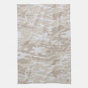Bleached Wasteland Camo Kitchen Towel