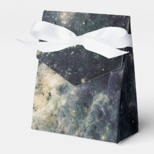 Bleak Galaxy Space Rock Birthday Party Favor Box