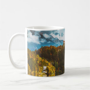 Bled Castle: Slovenian Cliff Overlook. Coffee Mug