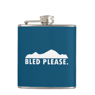 Bled Please Hip Flask
