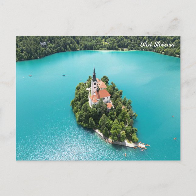 Bled Slovenia Postcard (Front)