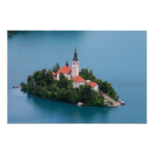 Bled Slovenia Poster