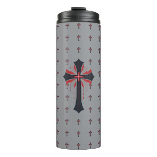 Bleeding Cross Thermal Tumbler