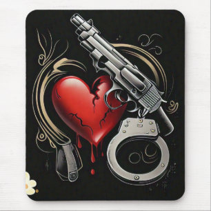 "Bleeding for Love" Mouse Pad