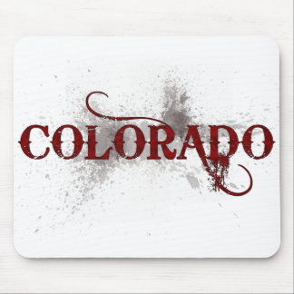 Bleeding Grunge Colorado Mousepad