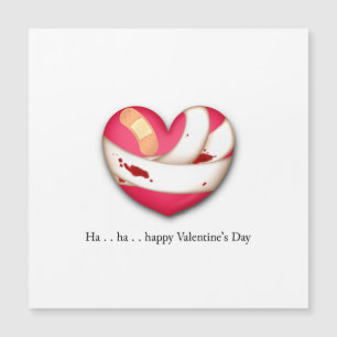 Bleeding Heart Comical Happy Valentine's Day