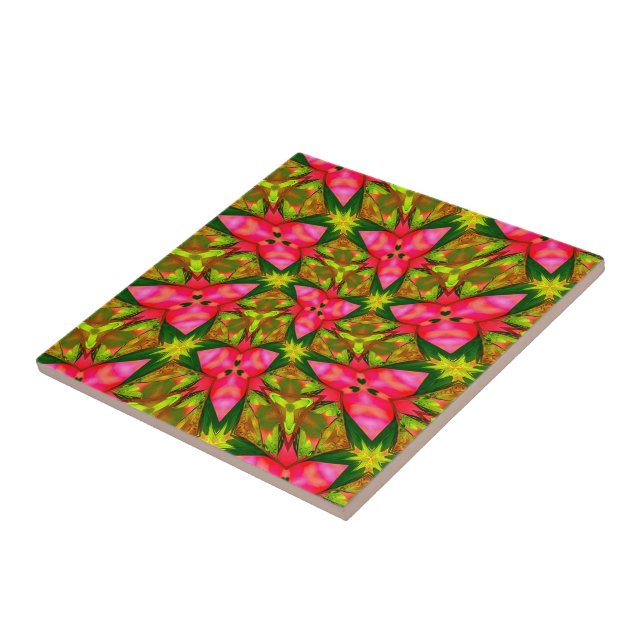 Bleeding Heart Flower Tile (Side)