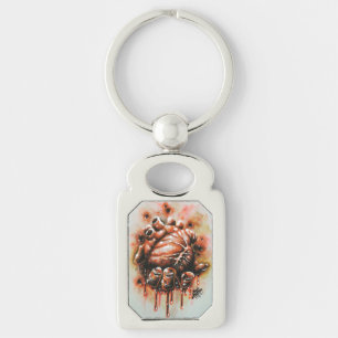 Bleeding Heart Keychain