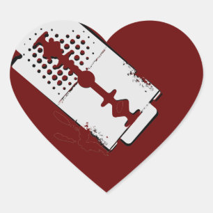 bleeding heart - sticker