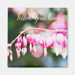 Bleeding Hearts Flowers Magnet