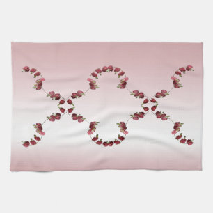 Bleeding Hearts Kitchen Towel