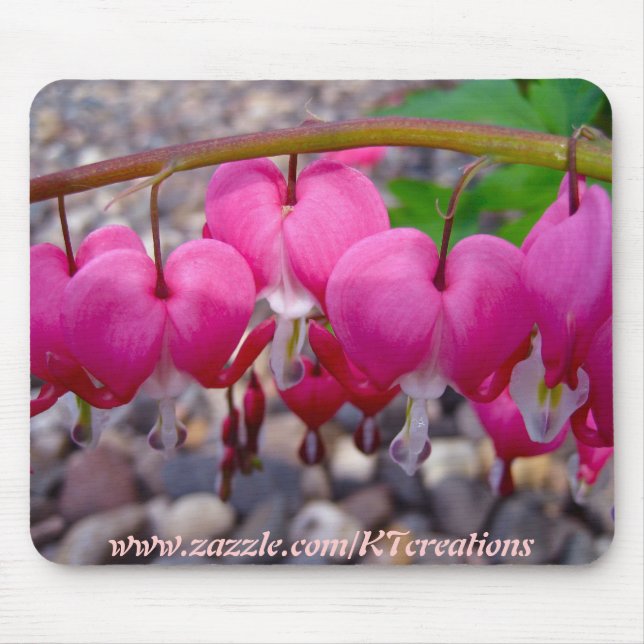 Bleeding Hearts Mouse Pad (Front)