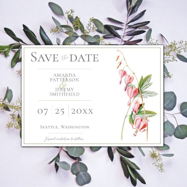 Bleeding Hearts Save the Date (Bleeding Hearts Save the Date)
