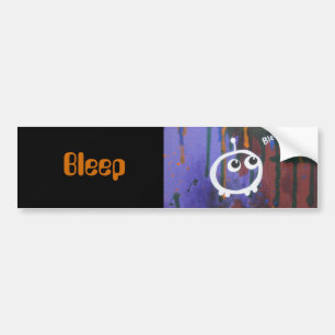 , Bleep bumper sticker