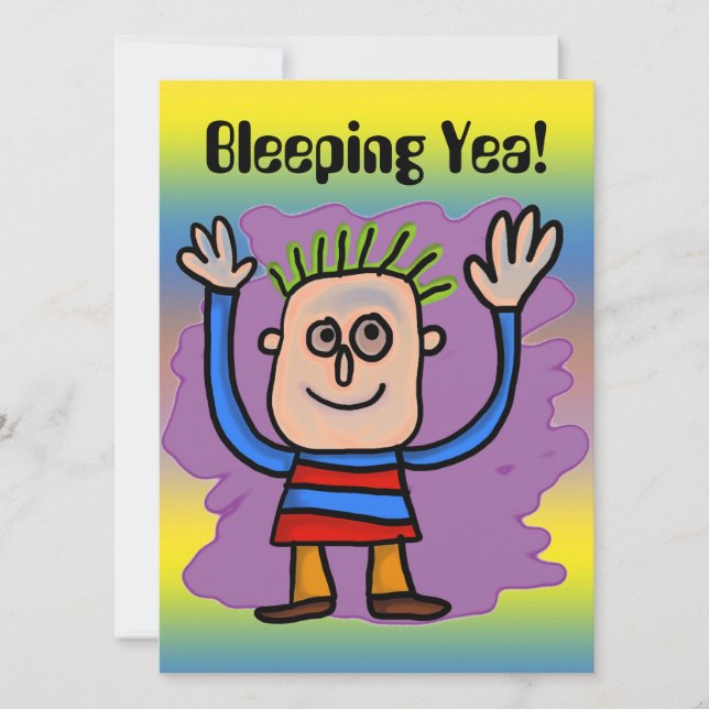 Bleeping Yea! (Front)