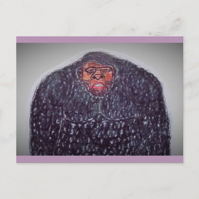 Blemmyes front bust view postcard (Front)