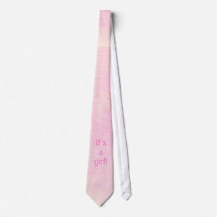 Blended Pink C'est une fille, nouvelle cravate pap