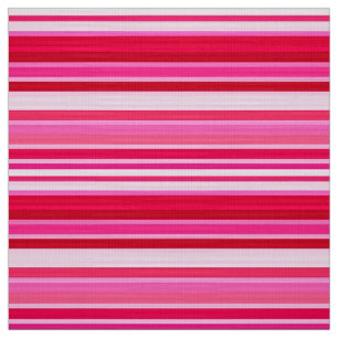 Blended Stripes, Fuchsia, Maroon and Pink  Fabric