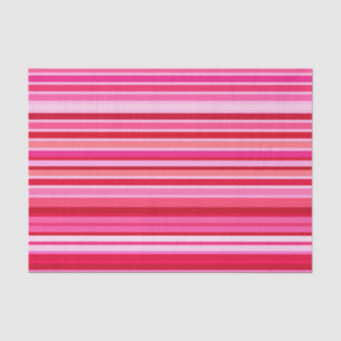 Blended Stripes, Fuchsia, Maroon and Pink Tissue Paper