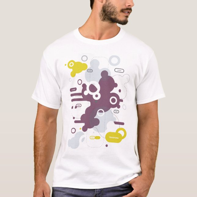 Blender - Urban Alien Graffiti T-Shirt (Front)