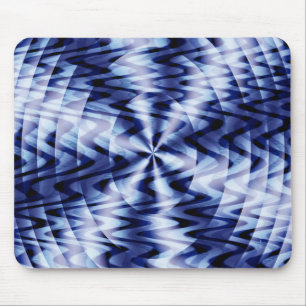 Blending in blue waves... mouse pad