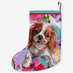Blenheim Cavalier Christmas Stocking   Ornament