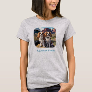 Blenheim Cavalier King Charles Personalized T-Shirt