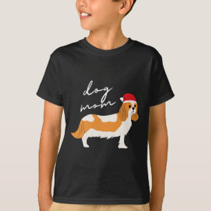 Blenheim Cavalier King Charles Spaniel Dog Mom Chr T-Shirt
