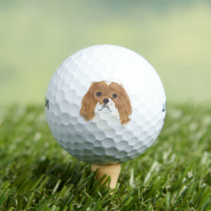 Blenheim Cavalier King Charles Spaniel Golf Balls