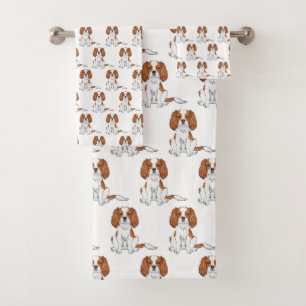 Blenheim Cavalier King Charles Spaniel Motif
