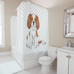 Blenheim Cavalier King Charles Spaniel & Paws