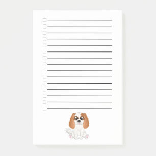 Blenheim Cavalier King Charles Spaniel     Post-it Notes