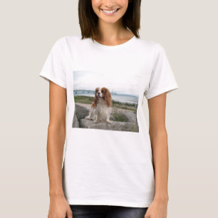 Blenheim Cavalier Mackinaw Bridge Michigan T-Shirt
